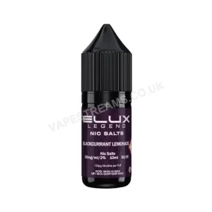 Elux Legend Blackcurrant Lemonade Nic Salt E-Liquid