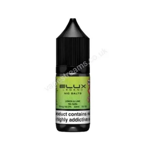 Elux Legend Lemon & Lime Nic Salt E-Liquid