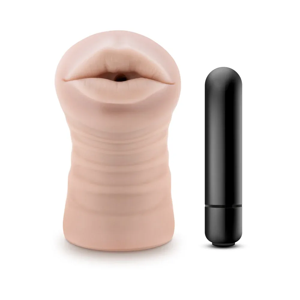 EnLust Nicole Vibrating Stroker Beige - Image 2
