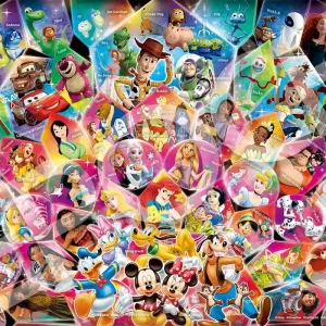 Epoch Disney Twinkle Of Stars Jigsaw Puzzle 1000 Pieces with Glue & Spatula