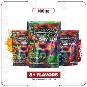 Euphoria Candy Flips Mushroom Gummies