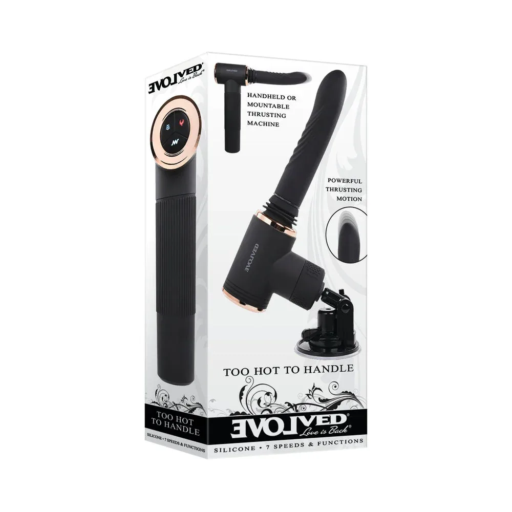 Evolved Too Hot To Handle Rechargeable Thrusting Sex Machine