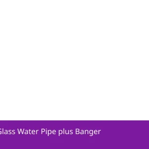 Fantasy Inamo Glass Water Pipe plus Banger