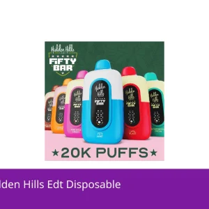 Fifty Bar 20K Hidden Hills Edt Disposable