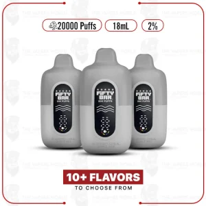 Fifty Bar V2 Silver Series 20000 Puff 2% Disposable