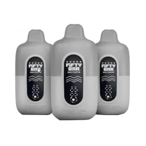 Fifty Bar V2 Silver Series 20K 2% Disposable Vape Device