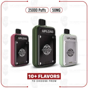Firerose Upload 25K 25,000 Puffs 5% Replacement Device w/ No Screen Disposable