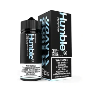 Flavor Free 120ml Tobacco Free Nicotine E-Juice | Humble