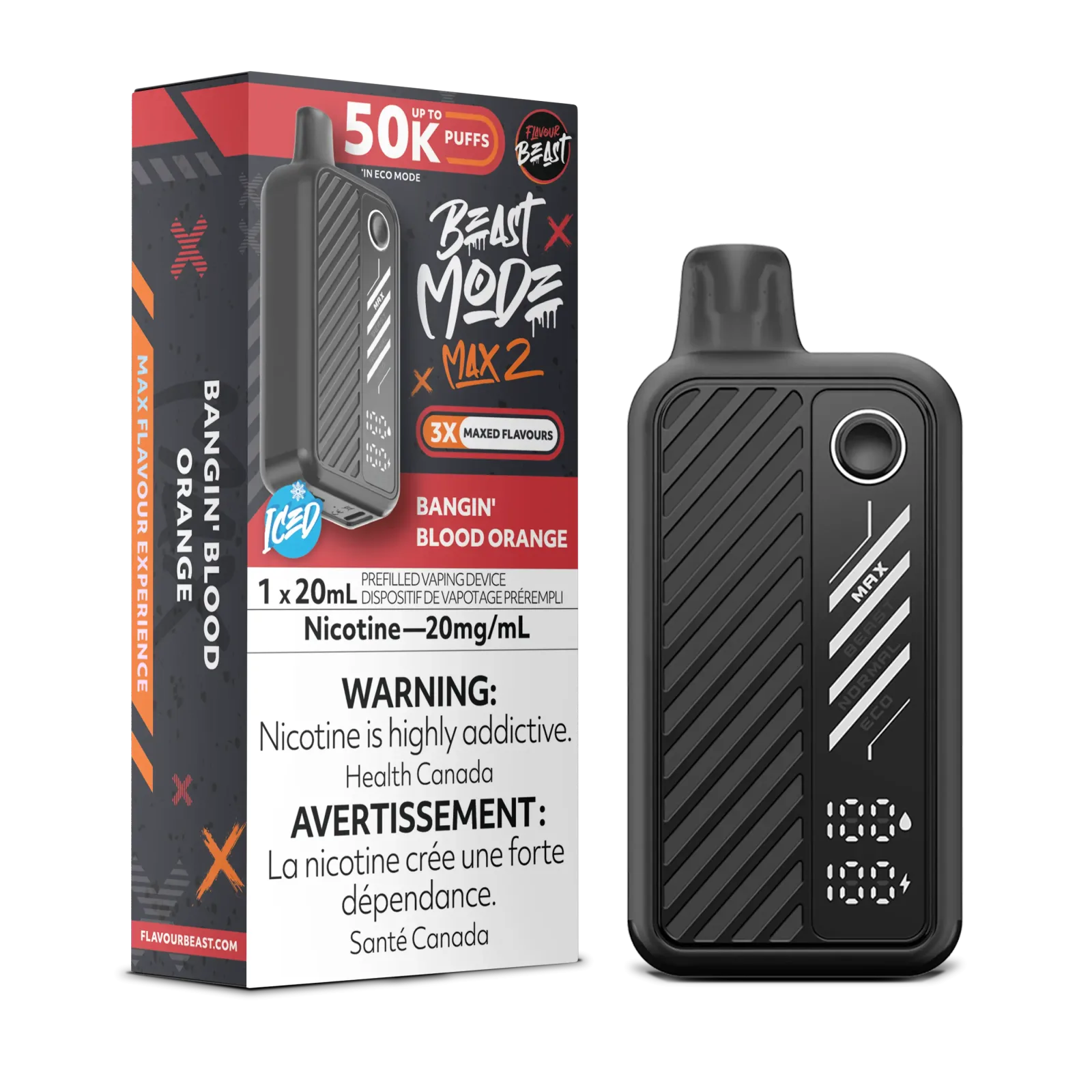 Flavour Beast Beast Mode Max 2 50K | Online Pricing