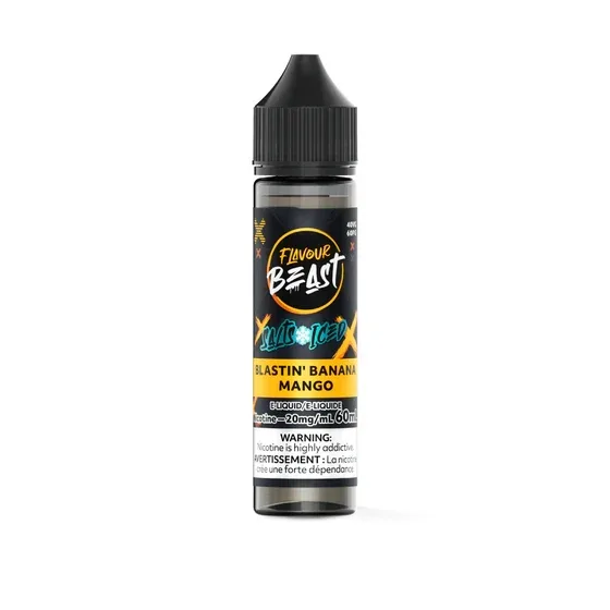 Flavour Beast E-Liquid 60mL Salts - Blastin' Banana Mango