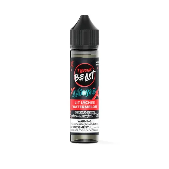 Flavour Beast E-Liquid 60mL Salts - Lit Lychee Watermelon