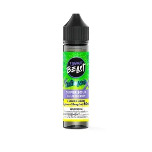 Flavour Beast E-Liquid 60mL Salts - Super S Blueberry