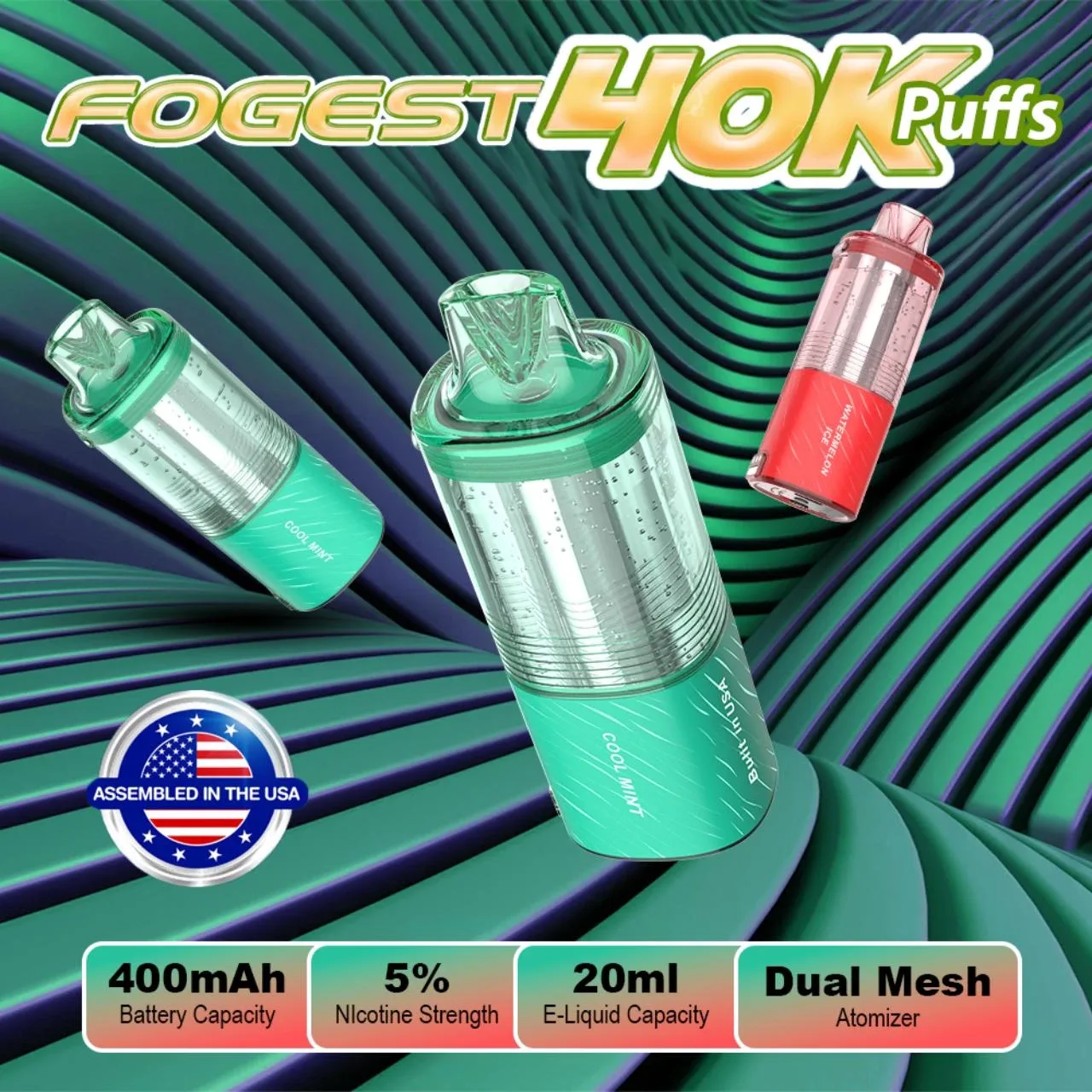 Fogest XP Pre-filled Disposable Pod | 40K Puffs