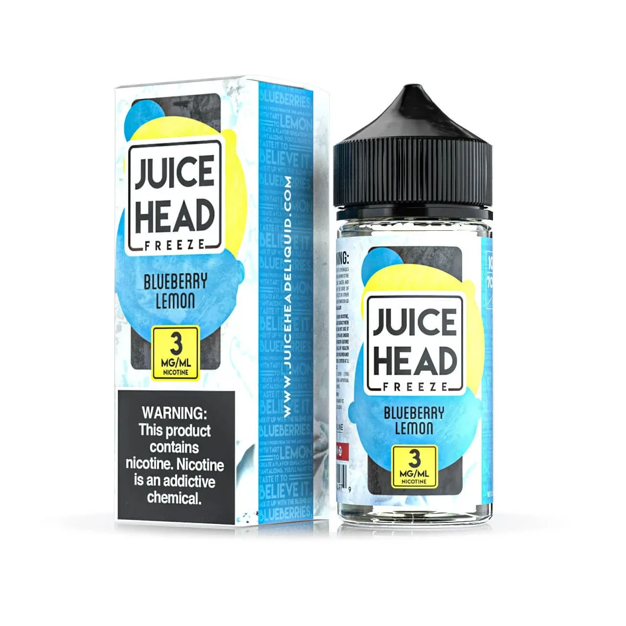 Freeze Blueberry Lemon 100ml E-Juice | Juice Head