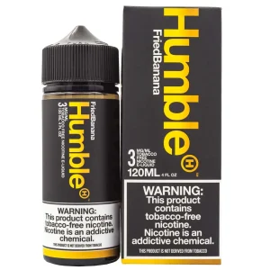 Fried Banana 120ml Tobacco Free Nicotine E-Juice | Humble