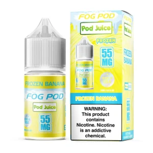 Frozen Banana Salt 30ml E-Juice | Fog Pod X Pod Juice
