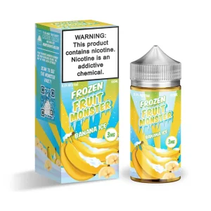 Frozen Fruit Banana Ice 100ml E-Juice | Jam Monster