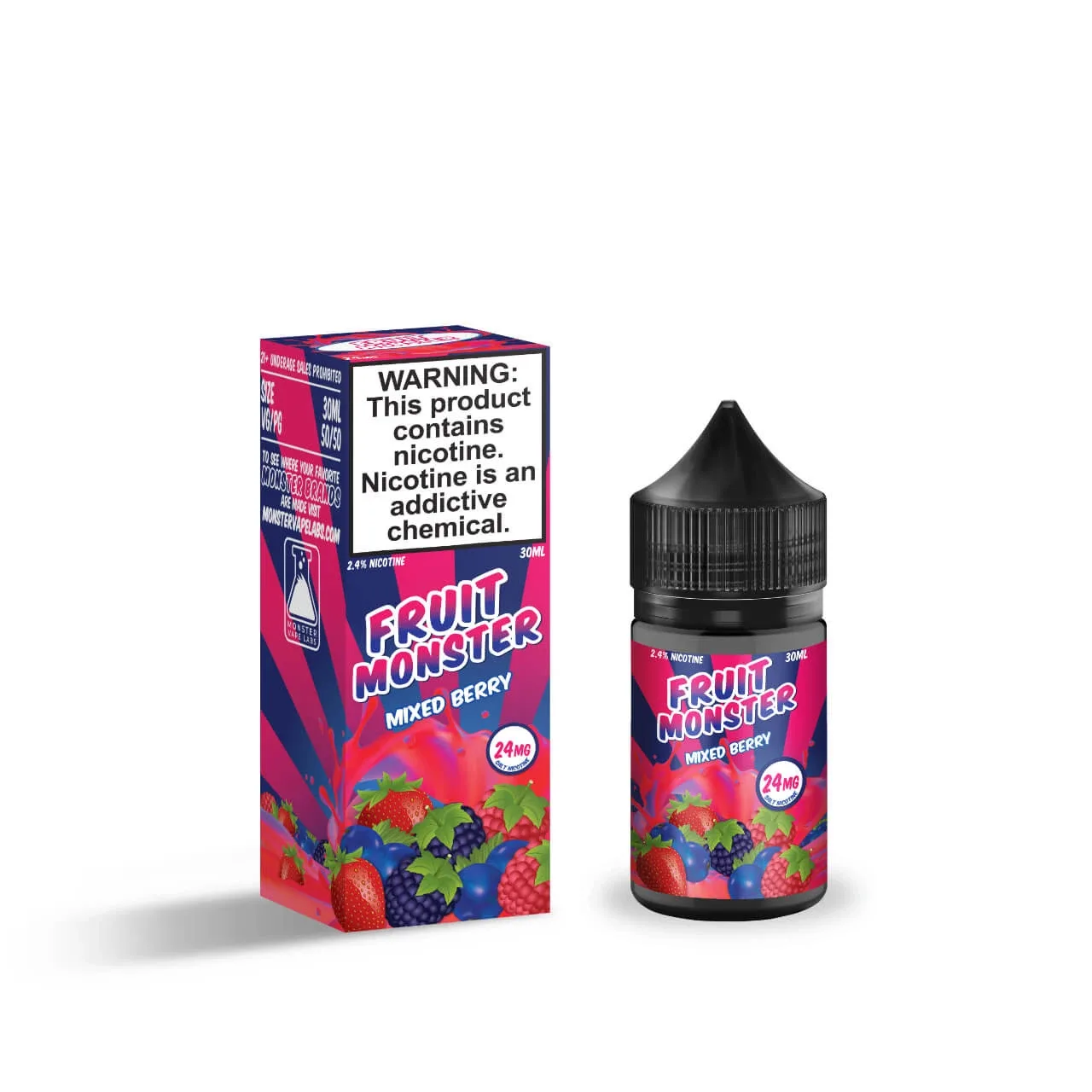 Fruit Mixed Berry Salt 30ml E-Juice| Jam Monster