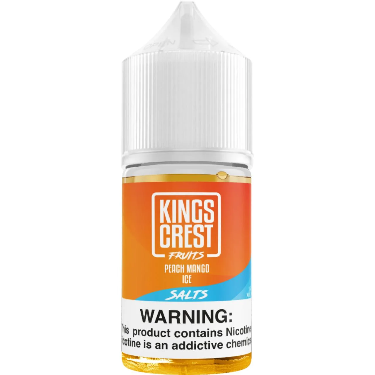 Fruits Salts Peach Mango Ice 30ml E-Juice | King's Crest