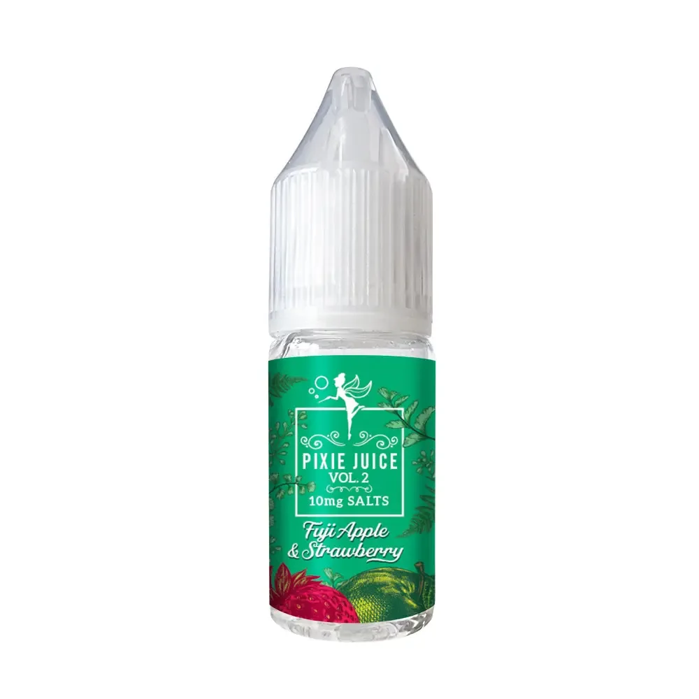 Fuji Apple and Strawberry V2 Nic Salt by Pixie Juice