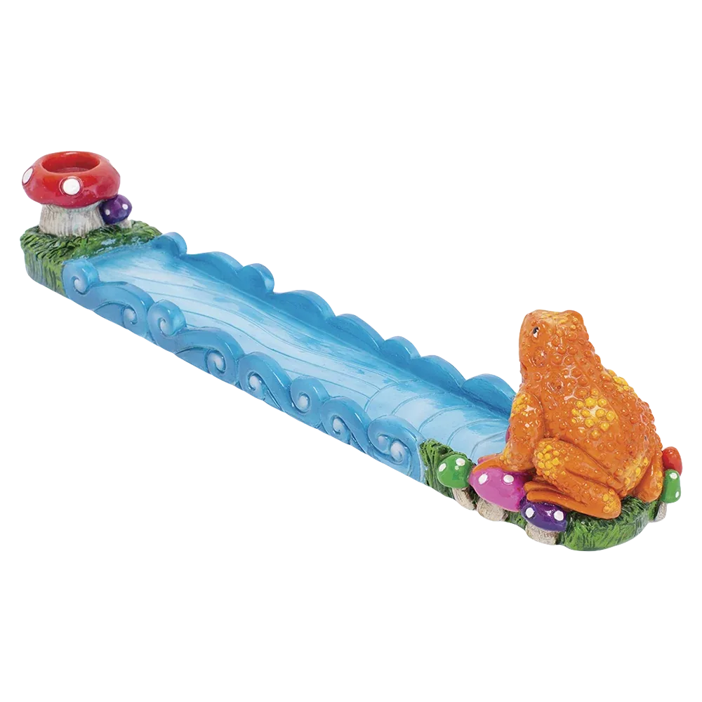 Fujima Trippin' Golden Frog Incense Burner - 11" - Image 2