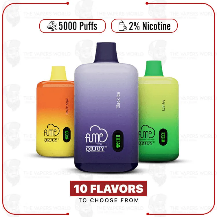 Fume Recharge 2% Nic Vape Disposable Device 5000 Puffs