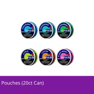 G Pulse Nicotine Pouches (20ct Can)