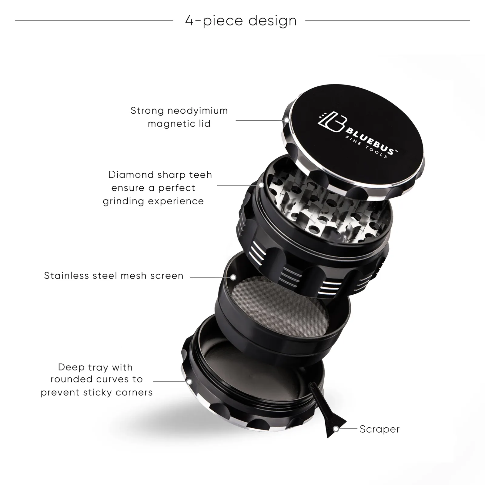 GA Aluminum Grinder - Image 2
