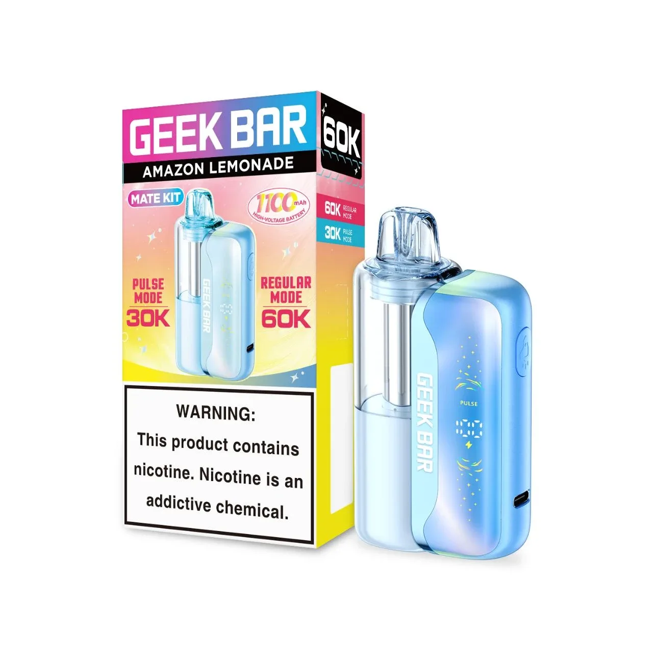 Geek Bar Mate Disposable | 60K Puffs