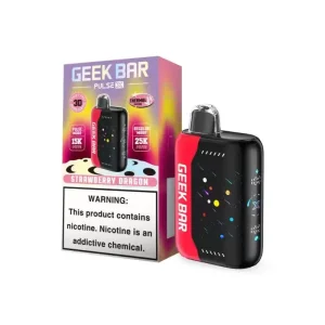 Geek Bar Pulse X 25000 Disposable Vape (5%, 25000 Puffs) - Thermal Edition Strawberry Dragon - $20.88