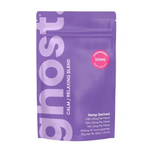 Ghost Wellness Blend Calm/Relaxing Gummies 500MG | 10COUNT