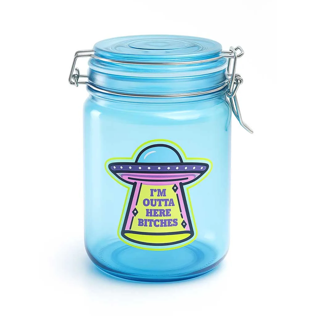 Glass Jar With Clasp - Image 2