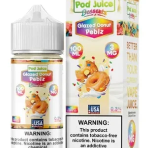 Glazed Donut Peblz | Pod Juice
