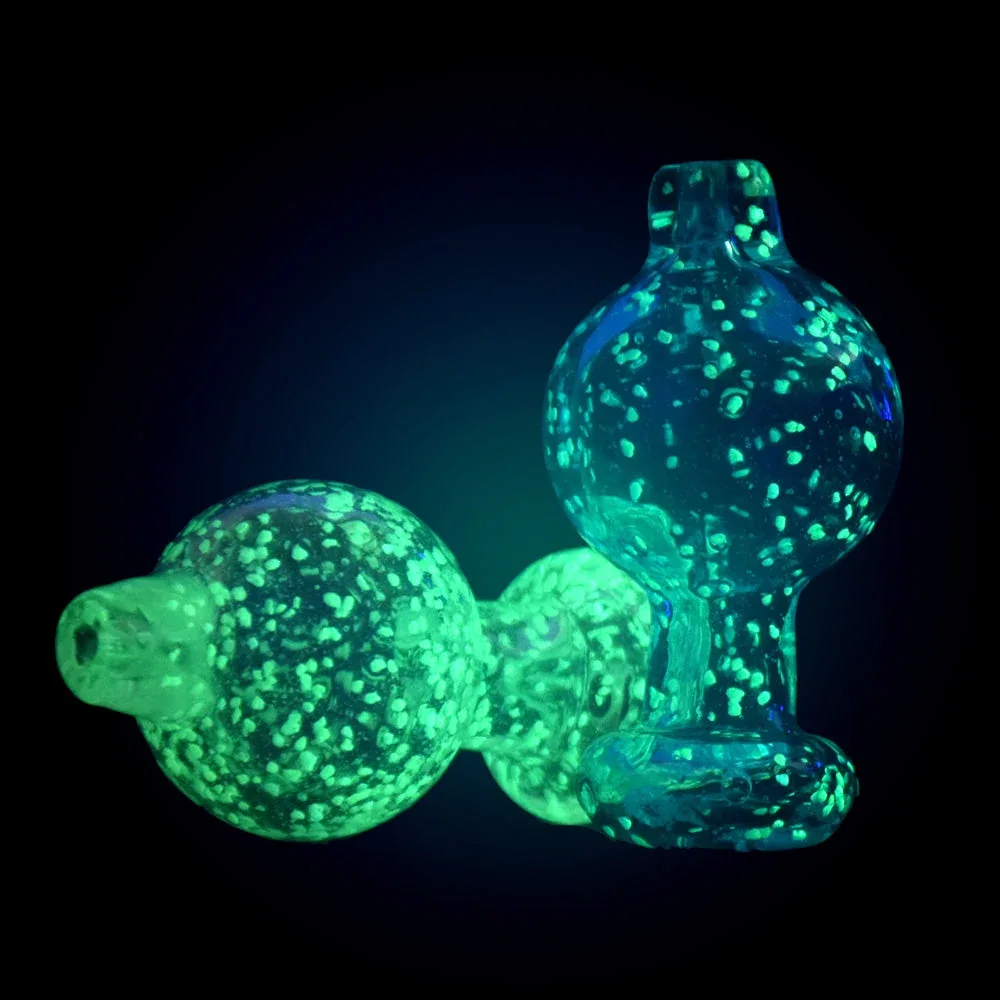 Glow Speckled Ball Carb Cap - 25mm / Colors Vary - Image 2