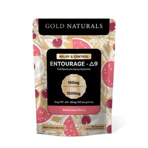 Gold Naturals 5 mg Entourage Δ9 Gummy