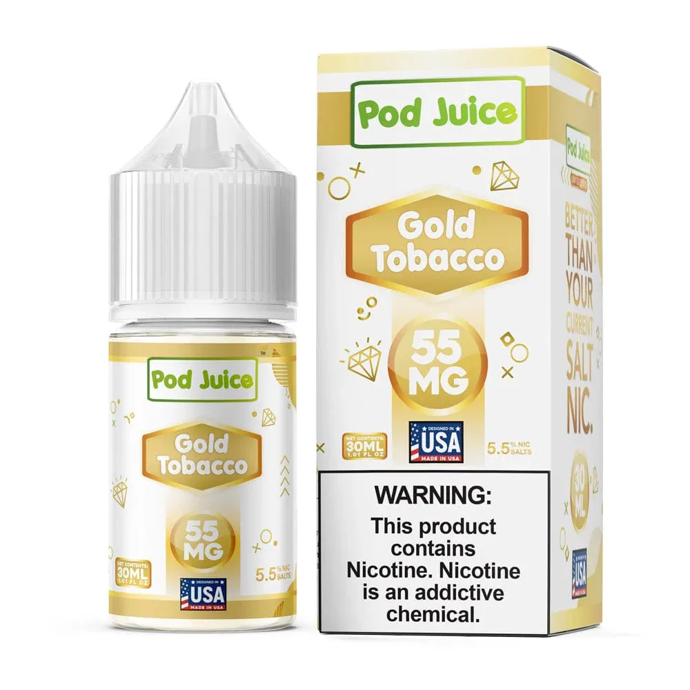 Gold Tobacco Pod Juice