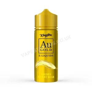 Golden Gummy Bear E-Liquid Shortfill By Kingston Au Gold
