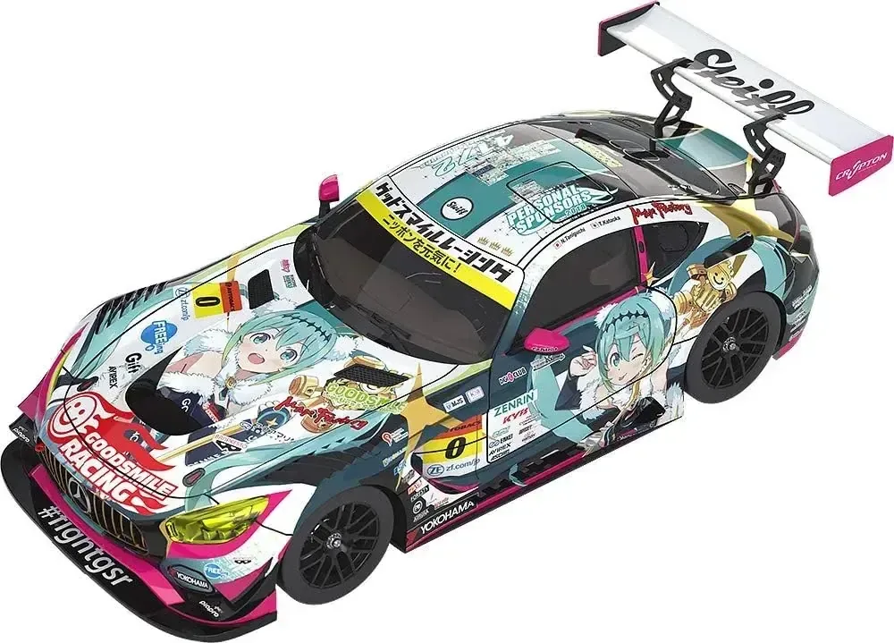 Good Smile Company Hatsune Miku AMG 2018 1/64 Scale Diecast Model Car