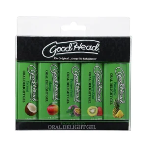 GoodHead Oral Delight Gel Tropical Fruits 5 Pack 1 oz.
