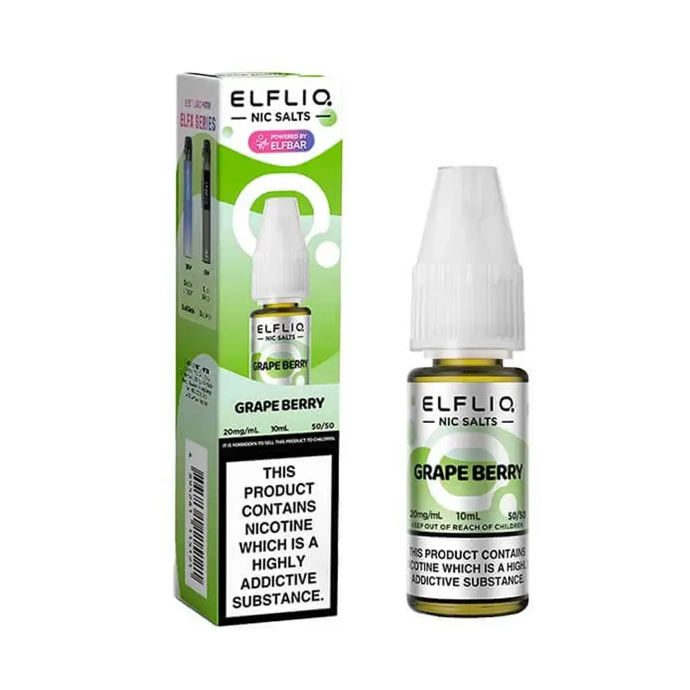 Grape Berry Nic salt E-liquid by Elf Bar Elfliq