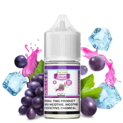 Grape Chew Freeze by Pod Juice Salt 30ML