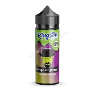 Grape Zingberry E-Liquid Shortfill by Kingston 50/50