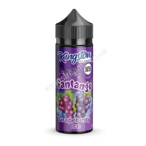 Grapeberry Ice E-Liquid Shortfill by Kingston 50/50