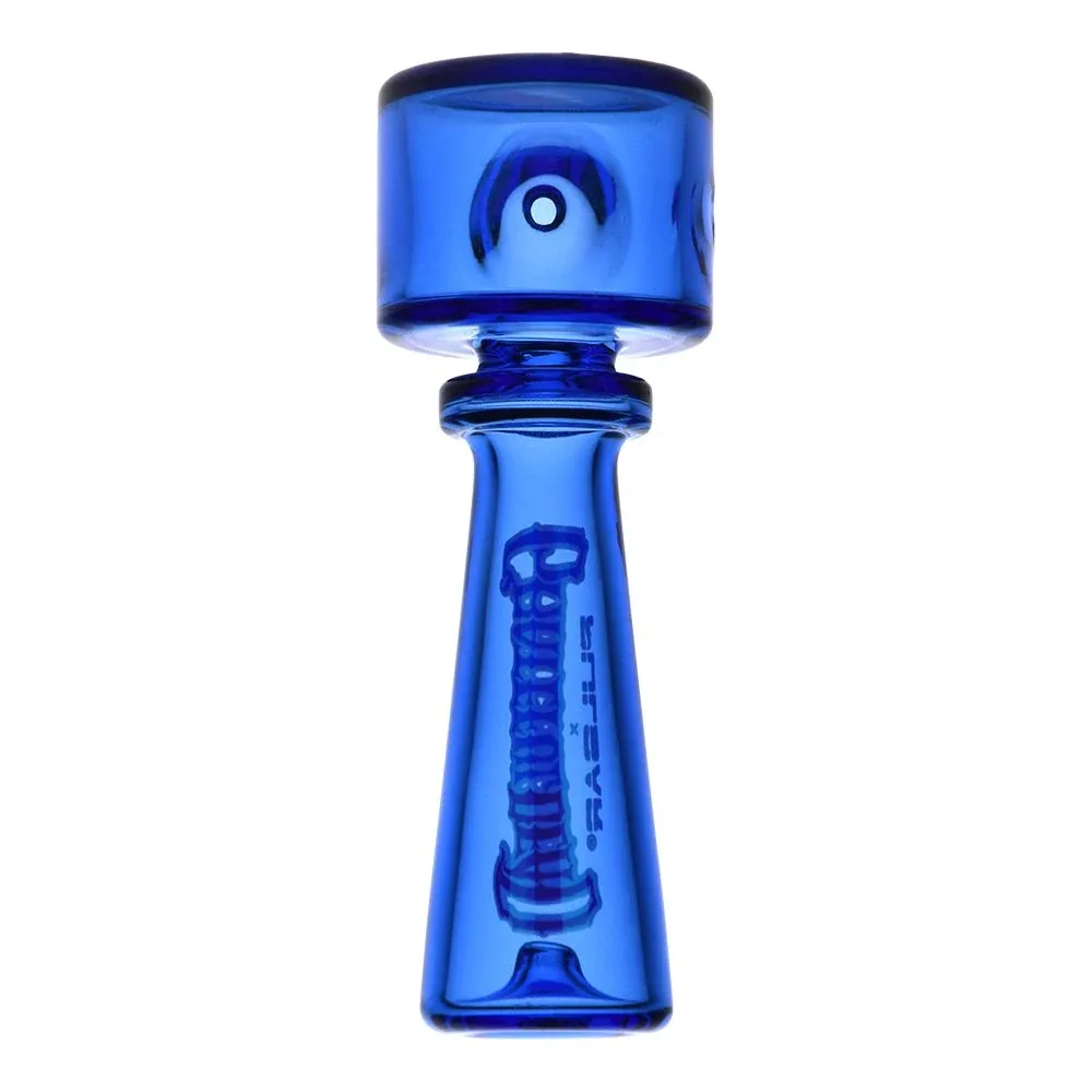 Grateful Dead x Pulsar Geometric Glass Spoon Pipe | 4.25" - Image 2