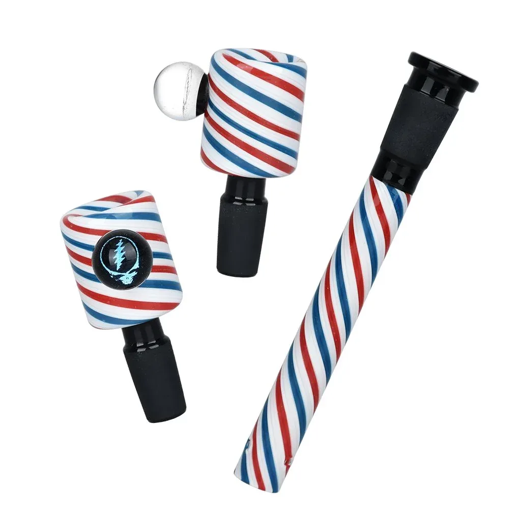 Grateful Dead x Pulsar "Liberty Beaker" Water Pipe - 15.75" / 14mm F - Image 2