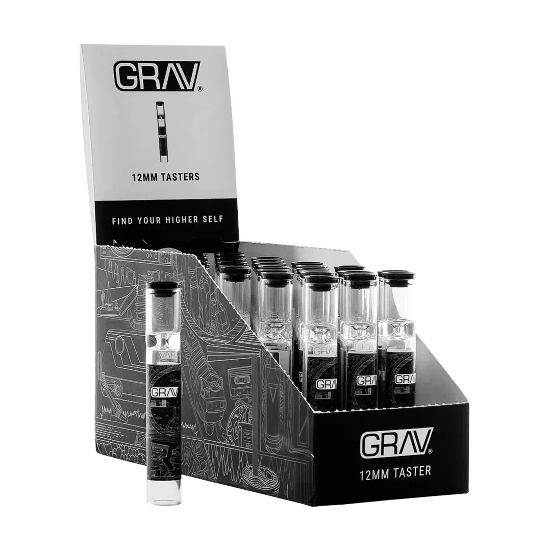 GRAV 12mm Glass Tasters Display