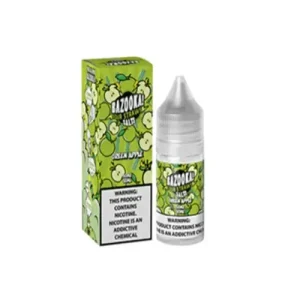Green Apple Sour Candy Salt By Bazooka Sour Straws Salt 30ML