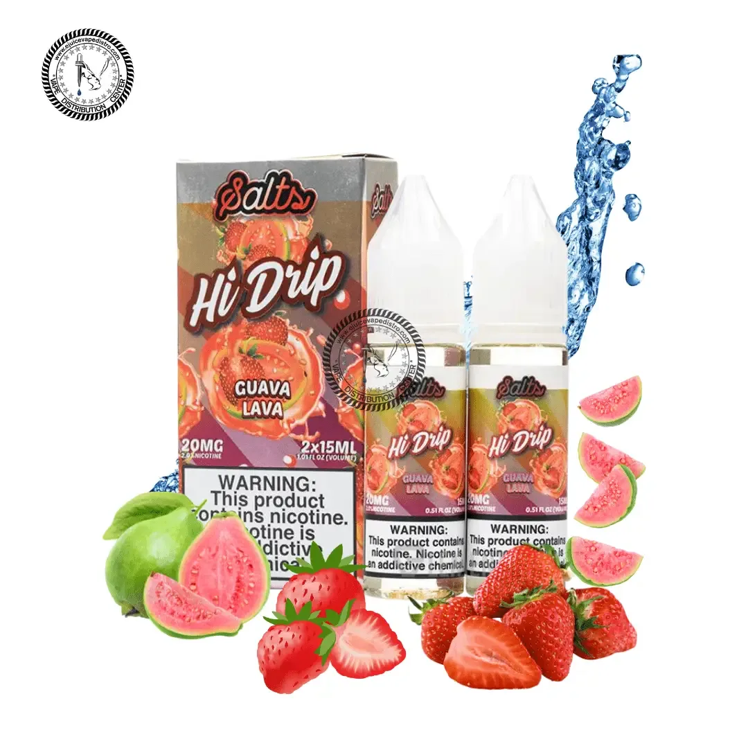 Guava Lava Salt by Hi-Drip Salts 2x15ML 30ML