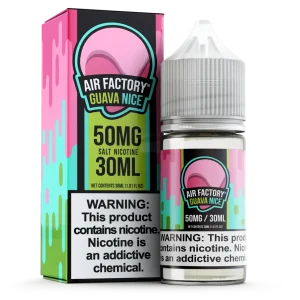 Guava Nice Salt Tobacco Free Nicotine 30ml E-Juice | Air Factory