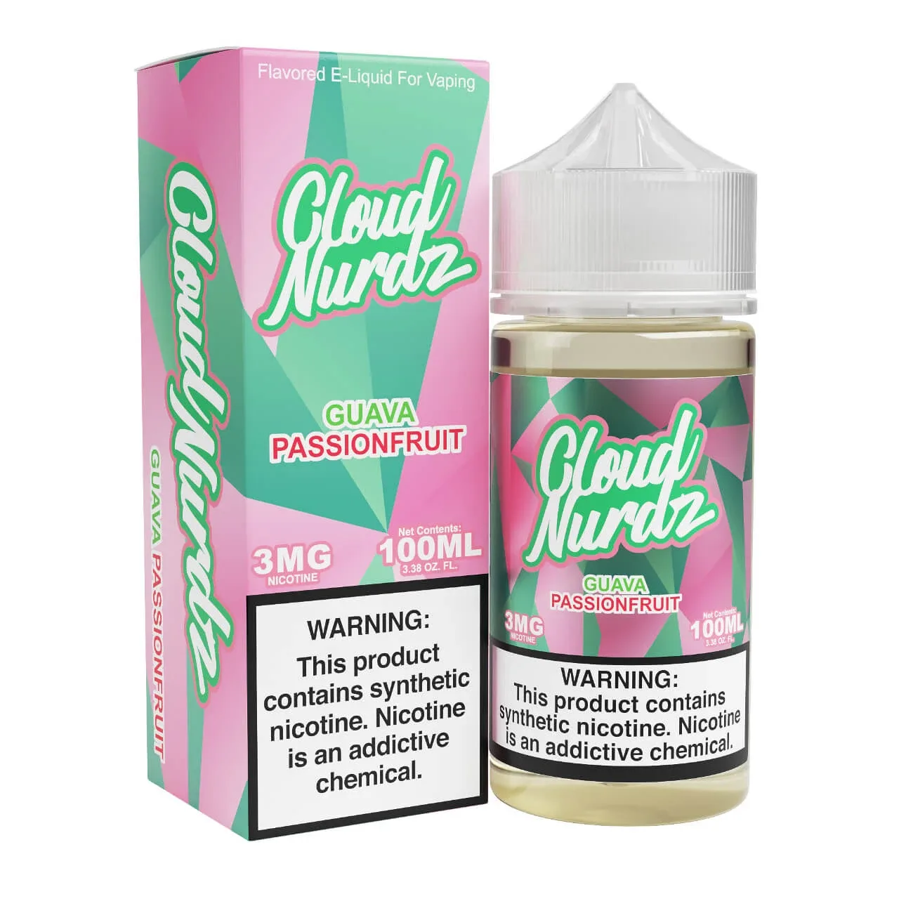 Guava Passion Synthetic Nicotine 100ml E-Juice | Cloud Nurdz